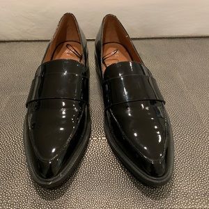 Black Patent H&M loafers size 8.5